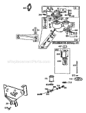 Page B Diagram and Parts List for 8965-0  Briggs and Stratton Generator